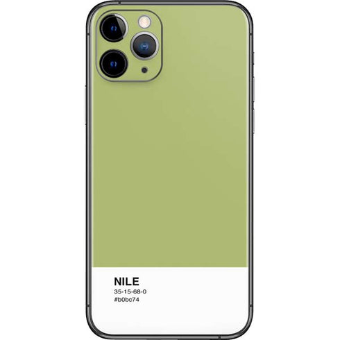Nile Color Palette iPhone 11 Pro Skin